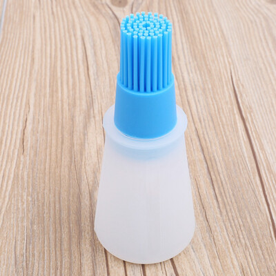 

Silicone Honey Oil Bottle With Brush Baking Bbq Basting Brush Pastry Oil Brush