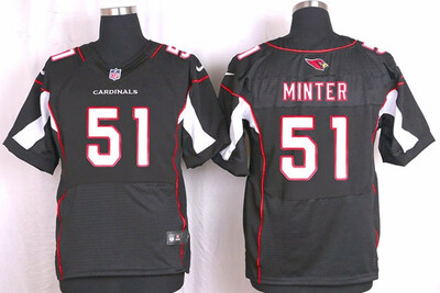 

Mens Nike Arizona Cardinals 51 Kevin Minter Elite White NFL Jersey