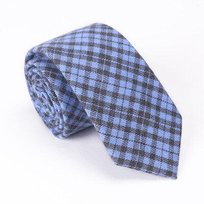 

Mens cotton striped plaid tie 51 cotton tie European&American casual tie cross-border wholesale one generation