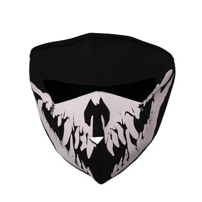 

Multifunction Skeleton Face Mask Bike Cycling Motorcycle Mask Halloween Cosplay Costume CS Paintball Masks