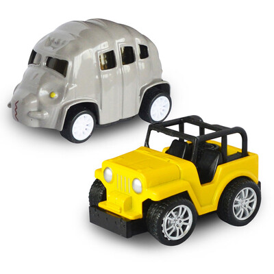 

Tailored Children Educational Cartoon Alloy Friction Simulation Toy Car Model