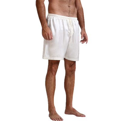 

Gobestart Mens Fashion Summer Casual Solid Drawstring Short Pajamas Pants Trouser