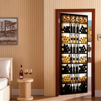 

〖Follure〗Door Sticker Decorative Painting BedroomLiving room TV Wall Decoration Wall Stic