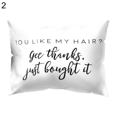 

Cat Building Letter Coffee Pillow Case Cushion Cover Sofa Car Cafe Office Decor
