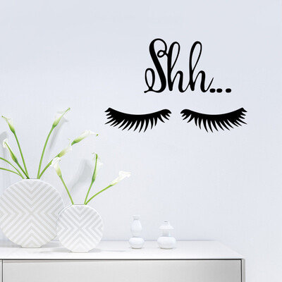 

Tailored Eyebrow Removable Art Vinyl Mural Home Room Decor Wall Stickers