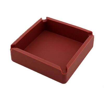 

〖Follure〗Premium Silicone Rubber High Temperature Heat Resistant Square Design Ashtray