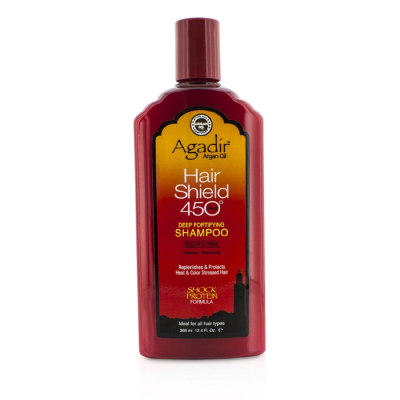 

AGADIR ARGAN OIL - Hair Shield 450 Plus Deep Fortifying Shampoo - Sulfate Free For All Hair Types 366ml124oz