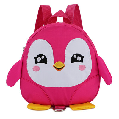 

Cartoon Penguin Kindergarten Bag Cute Anti-lost Bag Baby Backpack Childs Bag