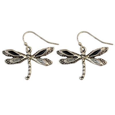 

New Arrival Fashion Dangle Dragonfly Earrings Personality Long Drop Earring Spring Summer Style For Girls Women Jewelry