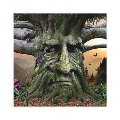 

5D DIY Full Drill Square Diamond Painting Tree&Man Cross Stitch Kit