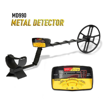 

MD990 Portable Easy Installation Underground Metal Detector High Sensitivity Jewelry Treasure Hunting Gold Metal Detecting Tool wi