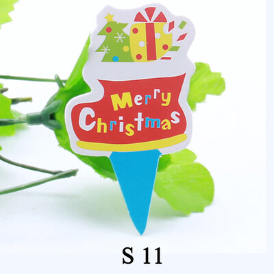 

Gobestart Merry Christmas Decor Flag Birthday Cake Gift Home Children Kids Santa Snowman
