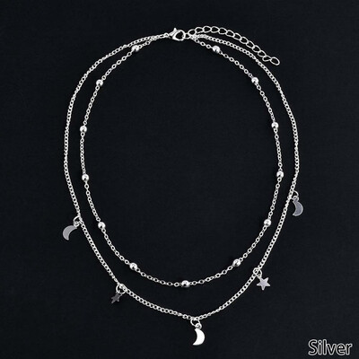 

Fashion Women Charm Jewelry Pendant Chain Choker Chunky Bib Statement Necklace
