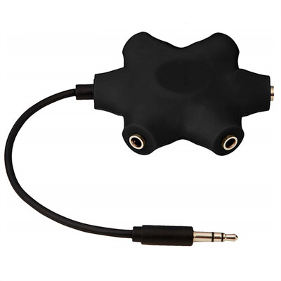 

5-Way Multi Headphone Splitter