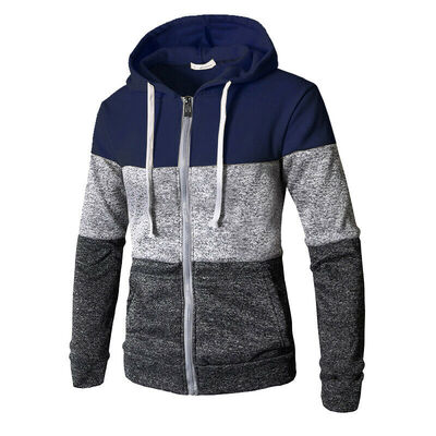 

Mens Winter Hoodie Warm Fur Hooded Sweatshirt Coat Jacket Outwear Sweater
