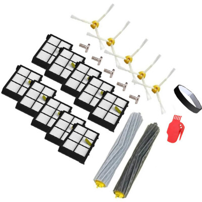 

Vacuum Cleaner Sideroll Brushes & Filters Kit For IRobot Roomba 805 865 880 966