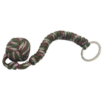 

Outdoor Security Protection Umbrella Rope Fittings Key Chain Defense Ball