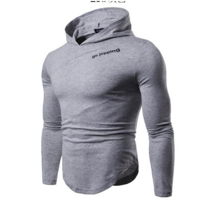 

US New Men&39s Casual Slim Fit Hoodie Long Sleeve Muscle Tee T-shirt Tops Blouse