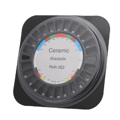 

Professional Orthodontic Bracket Ceramic Roth 022 3-4-5 with Hook Dental Orthodontic Bracket Correction Material Braces Support