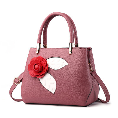 

Fashion Casual Women Bag TOP-Handbag PU Shoulder Bag Messenger Bags Flowers Crossbody Bags Travel Tote Purse Teenager Sac