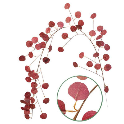 

Christmas Artificial Hanging Leaves Natural Artificial Plants Wall Door Realistic Fake Colorful Garland Leaves Autumn Fall Leaves