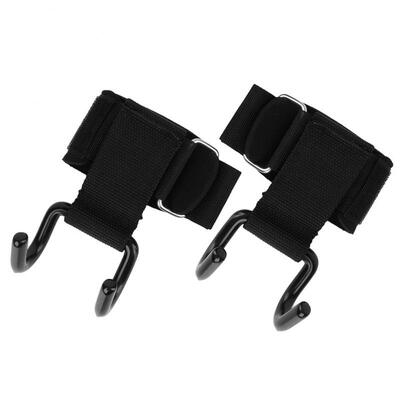 

Greensen 1 Pair Fitness Weightlifting Hooks Grips Training Gym Anti-Slip Wrist Support Straps