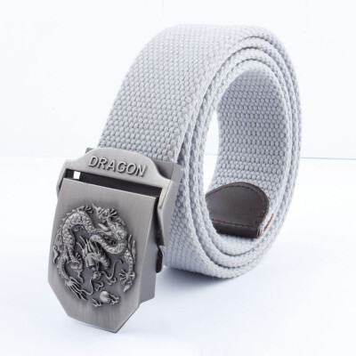 

Chinese style Men Belt Automatic buckle men casual dragon Belt Men thickening Canvas Belt Outdoor Men tidal current cowboys Belt