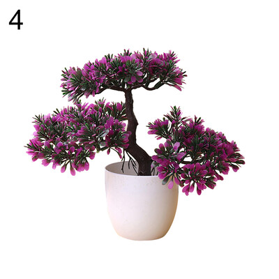 

Artificial Plant Tree Bonsai Fake Potted Ornament Home Hotel Garden Decoration