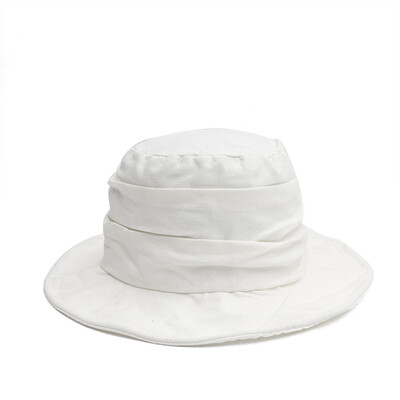 

Womens cap summer custom-made pleated sun-proof sun-proof sun-proof&sun-proof hat outdoor travel beach cap tide
