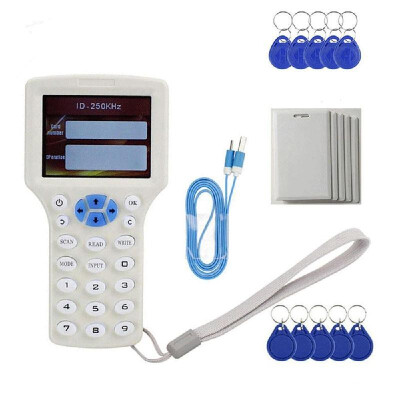 

RFID NFC Card Copier Reader Writer Duplicator 10 Frequency Programmer for IC Cards&All 125KHz Cards