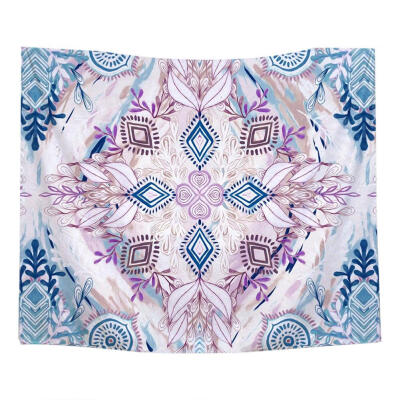 

Boho Printed Wall Hanging Tapestry Square Blanket Yoga Mattress Home Decor