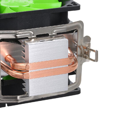 

Hydraulic CPU Cooler Heatpipe Fans Quiet Dual Fan Heatsink Radiator for Intel 2011