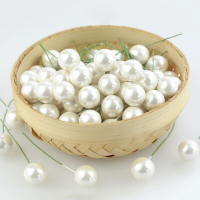 

New Hot 50PCS Artificial Christmas Xmas Tree Wreath Decorations Holly Berry Stems DIY Craft Supplies