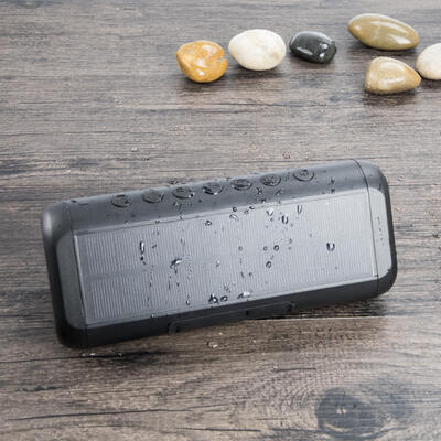 

Portable Solar Powered Bluetooth Speaker Waterproof Wireless Subwoofer Speaker Supports TF Card