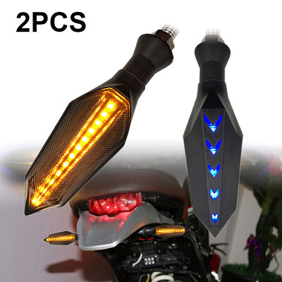 

2pcs Motorcycle Sequential LED Running Turn Signal Light Lamp Indicator DC128V