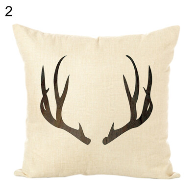 

Nordic ElkBearFlamingo Throw Pillow Case Cushion Cover Sofa Office Home Decor