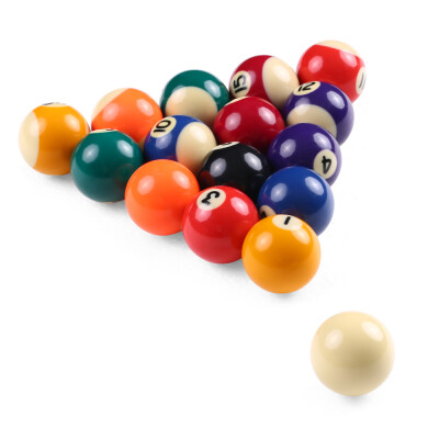 

25MM 38MM Children Billiards Table Balls Set Resin Small Pool Cue Balls Full Set