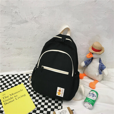 

Korean version of Ulzzang university students backpack high school Japanese Department Guzhu feeling campus College inswind should
