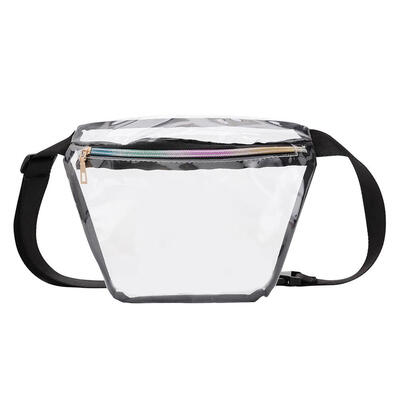 

Fanny Pack Transparent Waist Belt PVC Chest Bag Fashion Women Hip Pouch