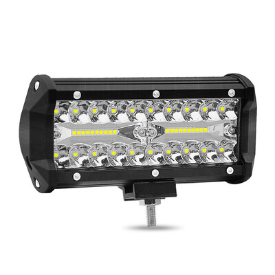 

〖Follure〗7inch 120W LED Strip Light Working Refit Off-road Vehicle Light Roof Strip Light