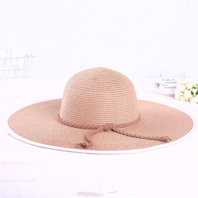 

Dayan Beach Hat Female Summer Sunshade Cap Sunscreen Cap Ultraviolet-proof Straw Cap Coastal Corner Dome Sun Cap
