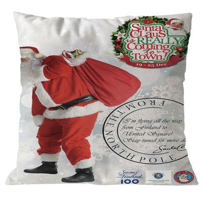 

Tailored Merry Christmas Pillow Cases Linen Sofa Cushion Cover Home Decor Pillow Core