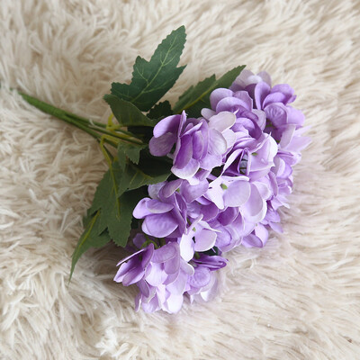

Gobestart Butterfly Hydrangea Artificial Flower Plant Bonsai Wedding Decoration INS Wind