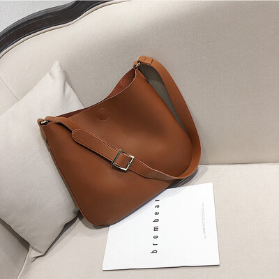

Autumn&winter big bag female 2019 new wave Korean version of the wild single shoulder slung bulk shopping bag fashion child bag