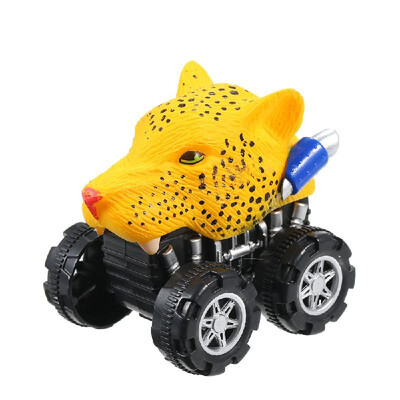 

Childrens Day Gift Boys Collectible Cute Animal Model Dinosaur Panda Vehicle Mini Elephant Bear Toy Truck Tiger Pull Back Car