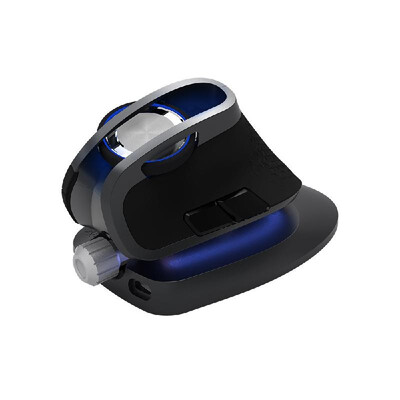 

Delux M618X Wireless Mouse Ergonomic Vertical Optical Mouse 24Ghz Wireless Bluetooth 3040 for PC Laptop