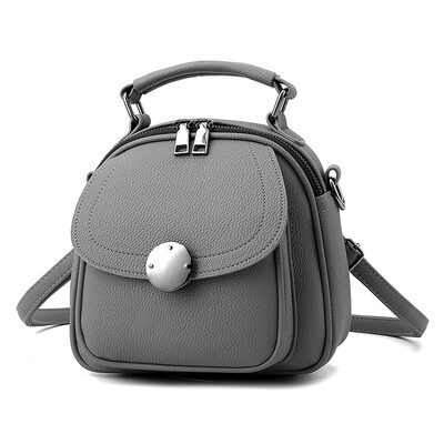 

Fashion of Double Shoulder Bag Womens Bag Chao Korean Version Baitao Leisure Mini Single Shoulder Bag Slant Backpack
