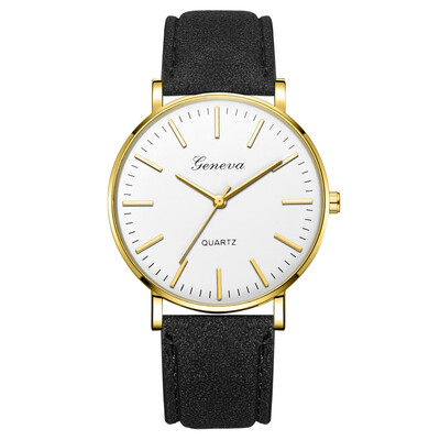 

〖Follure〗Fashion Simple Casual Mens Watch Business Leather With Strap Mens Watch
