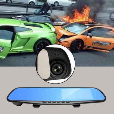 

1080P Full HD 43&quot Video Recorder Dash Cam Rearview Mirror Car Camera DVR top