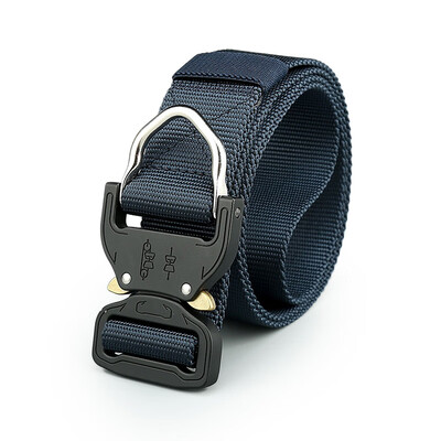 

38cm Nylon Tactical Belt Military Style Webbing riggers Web Belt with Heavy-Duty Quick-Release Metal Buckle